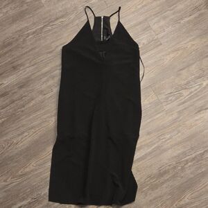 Forever 21 Sleek Black Midi Dress